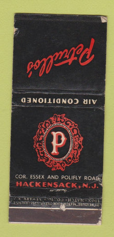 Matchbook Cover - Petrullo's Hackensack NJ WORN 21 Strike Feature