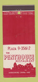 Matchbook Cover - Penthouse Restaurant New York City 21 Strike Feature
