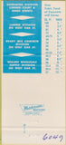 Matchbook Cover - Wilson's Concrete Blocks Washington Court House OH 30 Strike