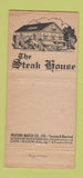 Matchbook Cover The Steak House Charcoal Broiler Vancouver BC 21 Strike Feature