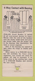 Matchbook Cover - Stab Lok Federal Noark Electric Newark NJ 21 Strike Feature