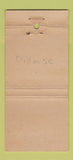 Matchbook Cover - South of the Border Dillon SC WEAR 21 Strike Feature