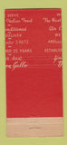 Matchbook Cover - Papa Milano Italian Restaurant Chicago IL 21 Strike Feature