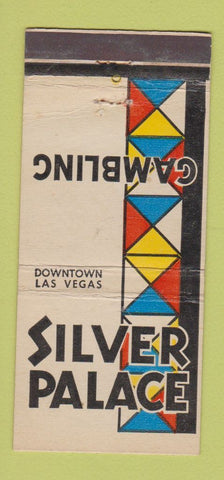 Matchbook Cover - Silver Palace Casino Las Vegas NV WEAR 21 Strike Feature