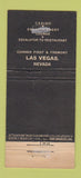 Matchbook Cover - Silver Palace Casino Las Vegas NV WEAR 21 Strike Feature