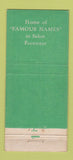 Matchbook Cover - Shirley Shoes Canton OH WEAR 21 Strike Feature