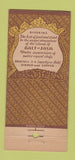 Matchbook Cover - Sarong Room Balinese Japanese Chicago IL 21 Strike Feature