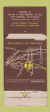 Matchbook Cover - Rockaway San Gabriel CA 21 Strike Feature