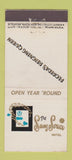 Matchbook Cover - Sans Souci Hotel Miami Beach FL 21 Strike Feature