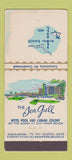 Matchbook Cover - Sea Gull Hotel Miami Beach FL WEAR 21 Strike Feature
