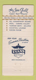 Matchbook Cover - Sea Gull Hotel Miami Beach FL WEAR 21 Strike Feature