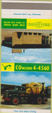 Matchbook Cover - Froemming Concrete Milwaukee WI 30 Strike