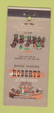 Matchbook Cover - Roberts at the Beach San Francisco CA 21 Strike Feature