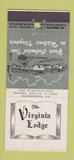 Matchbook Cover - Virginia Lodge Alexandria VA 21 Strike Feature