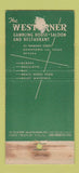 Matchbook Cover - Westerner Hotel Casino Las Vegas NV WEAR 21 Strike Feature