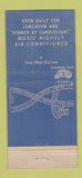 Matchbook Cover - Viennese Coach Syosset LI NY 21 Strike Feature