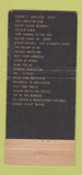 Matchbook Cover - WNOW Radio York PA 1250 21 Strike Feature