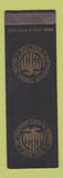 Matchbook Cover - San Francisco Federal Reserve Bank Club CA SAMPLE