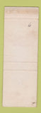 Matchbook Cover - Inverness Club Toledo OH WEAR SAMPLE