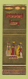 Matchbook Cover - Christmas Layton Park State Bank Milwaukee WI WEAR SAMPLE