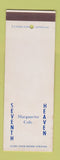 Matchbook Cover - Marguerite Cole Seventh Heaven SAMPLE
