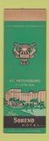 Matchbook Cover - Sorento Hotel St Petersburg FL SAMPLE