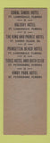 Matchbook Cover - Sorento Hotel St Petersburg FL SAMPLE