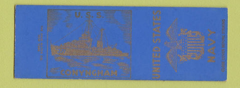 Matchbook Cover - USS Conyngham Navy  SAMPLE