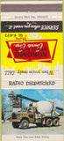 Matchbook Cover - Kokomo Ready Mix Concrete IN? 30 Strike