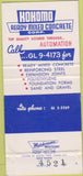 Matchbook Cover - Kokomo Ready Mix Concrete IN? 30 Strike