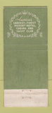 Matchbook Cover - Fontainebleau Hotel Miami Beach FL Chez Bon Bon WEAR 30 Stick