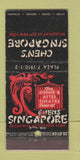 Matchbook Cover - Chen's Singapore Chinese New York City 30 Stick