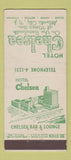 Matchbook Cover - Hotel Chelsea Atlantic City NJ 30 Stick