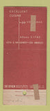 Matchbook Cover - Broadway Club Los Angeles CA 30 Stick