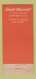 Matchbook Cover - City Club of Hartford CT Golf Club of Avon 30 Stick