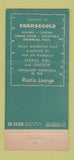 Matchbook Cover - Coarsegold Inn CA 30 Stick