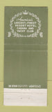 Matchbook Cover - Fontainebleau Hotel Miami Beach FL Chez Bon Bon  30 Stick