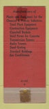 Matchbook Cover - Blaw Knox Blawnox PA Chemical 30 Stick