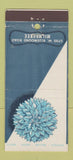 Matchbook Cover - Blue Dahlia Supper Club Chicago IL 30 Stick
