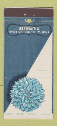Matchbook Cover - Blue Dahlia Supper Club Chicago IL 30 Stick