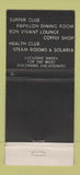 Matchbook Cover - The Biltmore Terrace Hotel Miami Beach FL 30 Stick