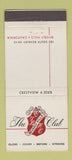 Matchbook Cover - Beverly Hills Club CA 30 Stick