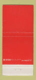 Matchbook Cover - Beverly Hills Club CA 30 Stick
