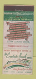 Matchbook Cover - Condado Beach Hotel San Juan Puerto Rico WEAR 30 Stick