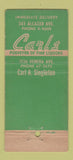 Matchbook Cover - Carl's Liquors Miami Coral Gables FL 30 Stick