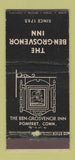 Matchbook Cover - The Ben Grosvenor Inn Pomfret CT 30 Stick