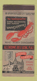 Matchbook Cover - Cossie's Corner Restaurant Allentown PA 30 Stick