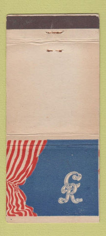 Matchbook Cover - Cotillion Room Hotel Pierre New York City 30 Stick