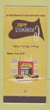 Matchbook Cover - Cromwell Hotel Los Angeles CA 30 Stick