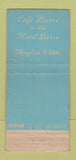 Matchbook Cover - Cafe Pierre Hotel Pierre New York City 30 Stick